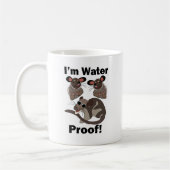 Mug Opossum d'eau Je suis étanche drôle  (Gauche)