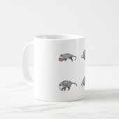 Mug Opossum Delft � Cute Animal Art (Devant gauche)