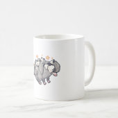 Mug Opossum Delft � Cute Animal Art (Devant droit)