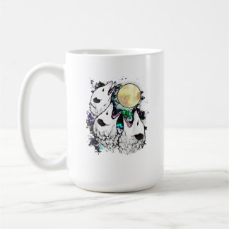 Mug Opossum Drôle Lune Mignon Possum Criant
