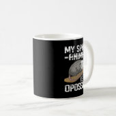 Mug Opossum Drôle Mon Esprit Animal Est Un Opossum (Devant droit)