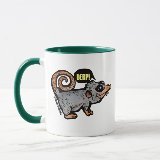 Mug opossum idiot (Gauche)
