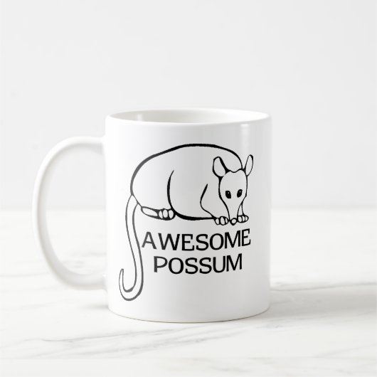Mug Opossum impressionnant (Gauche)