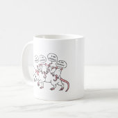 Mug Opossum JE VAUDRAIS (Devant gauche)
