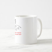Mug Opossum observé par croix (Devant droit)
