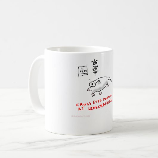Mug Opossum observé par croix (Devant gauche)