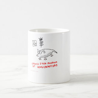 Mug Opossum observé par croix