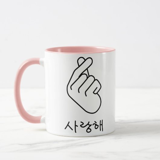 MUG OPPA CORÉE (Gauche)