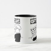 Mug Optician Présente Son Projet De Loi. Drôle dessin  (Centre)