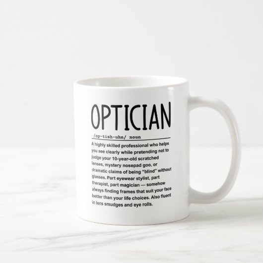 Mug Opticien (Droite)