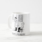Mug Opticien à l'épreuve des yeux (Devant gauche)
