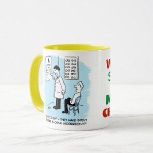 Mug Opticien à l'épreuve des yeux