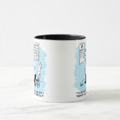 Mug Opticien faisant un examen de la vue (Centre)