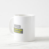 Mug Opticiens .. Plus intelligent (Devant gauche)