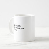 Mug Optimisation du flux de travail Coffee IV Humour d (Devant gauche)