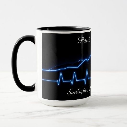 Mug Optimisation matinale de bio-hacking personnalisée (Gauche)