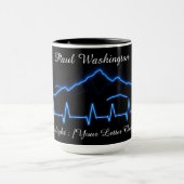 Mug Optimisation matinale de bio-hacking personnalisée (Centre)