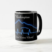 Mug Optimisation matinale de bio-hacking personnalisée (Devant droit)