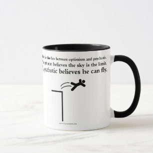 Mug Optimisme et psychose