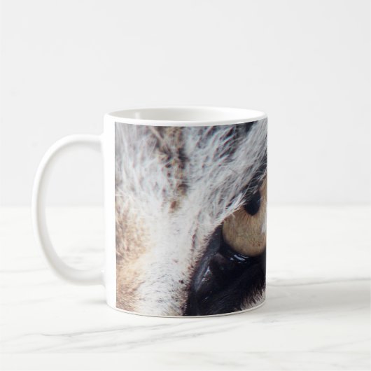 Mug Options de l'oeil du tigre 1 (Gauche)