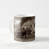 Mug Options d'image du train 25A-E de vapeur (Devant gauche)