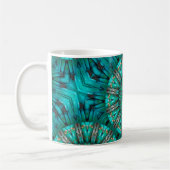 Mug Options Turquoise Art 1-2 (Gauche)