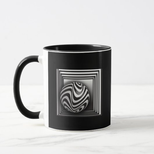 Mug Optique via Formes (Gauche)