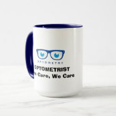 Mug Optométriste (Devant gauche)