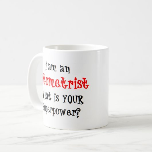 Mug optométriste (Devant gauche)
