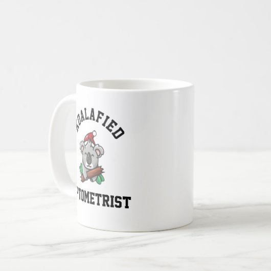 Mug Optométriste Koalafied (Devant gauche)
