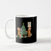 Mug Optometry Gingerbread Christmas Optician Sight Squ (Gauche)