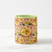 Mug Opulence Rose Dorée Groovy : (Centre)
