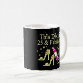 MUG OR 25 ET CONCEPTION DIVA FABULEUSE (Devant droit)