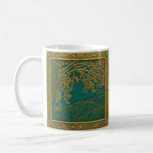 Mug Or Alpes françaises Teintes citron sarcelle