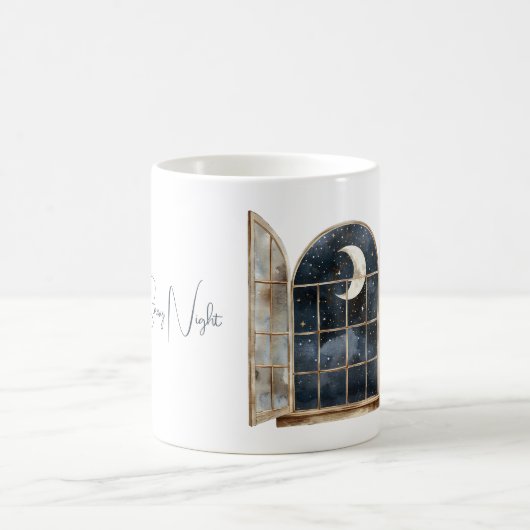 Mug Or Bleu Étoiles Argent (Centre)