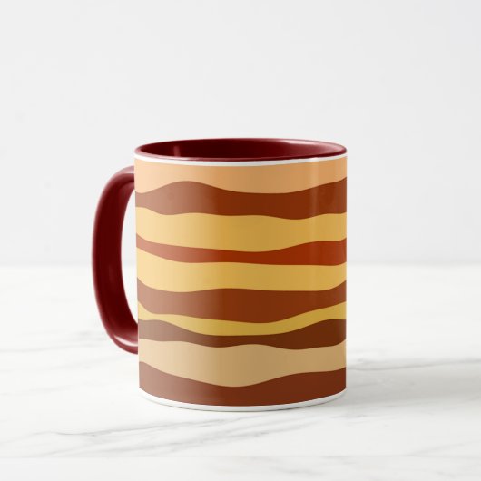 Mug Or Brun Sienne Crépuscule du Désert (Devant gauche)