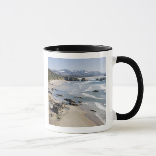 Mug OR, côte de l'Oregon, parc d'État d'Ecola, Crescen (Droite)
