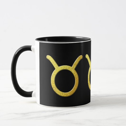 Mug Or de Taurus (Gauche)