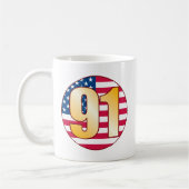 Mug Or des 91 Etats-Unis (Gauche)