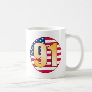 Mug Or des 91 Etats-Unis