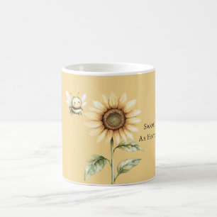 Mug Or Jaune Doux comme l'Abeille de Tournesol de Miel