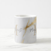 Mug Or Marbre Or et Gris (Centre)