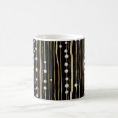 Mug Or noir perles blanches (Centre)