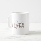 Mug Or rose d'acquéreur de but (Devant gauche)