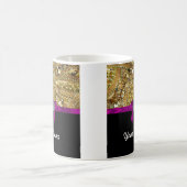 Mug Or scintillant et noir (Centre)