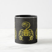 Mug Or Scorpio en cuir (Centre)