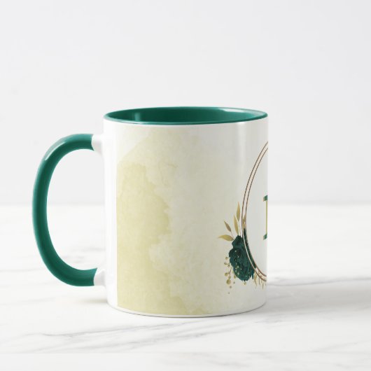 Mug or vert émeraude (Gauche)