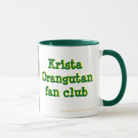 Orang-outan officiel de Krista de club de fan