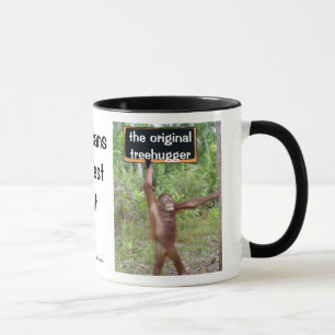 Mug Orang-outan Treehugger