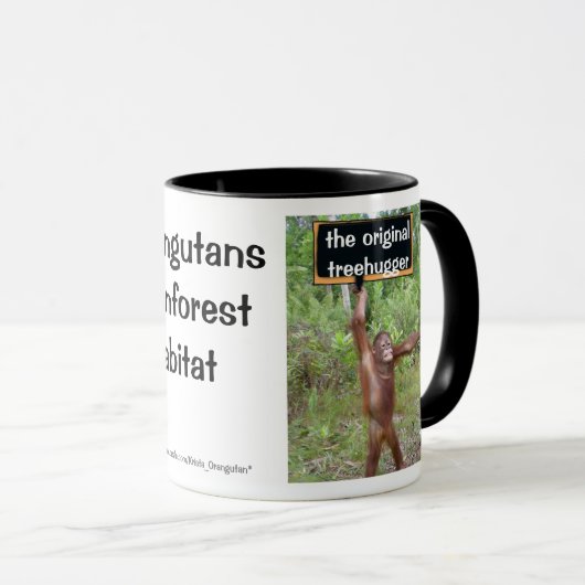Mug Orang-outan Treehugger (Devant droit)